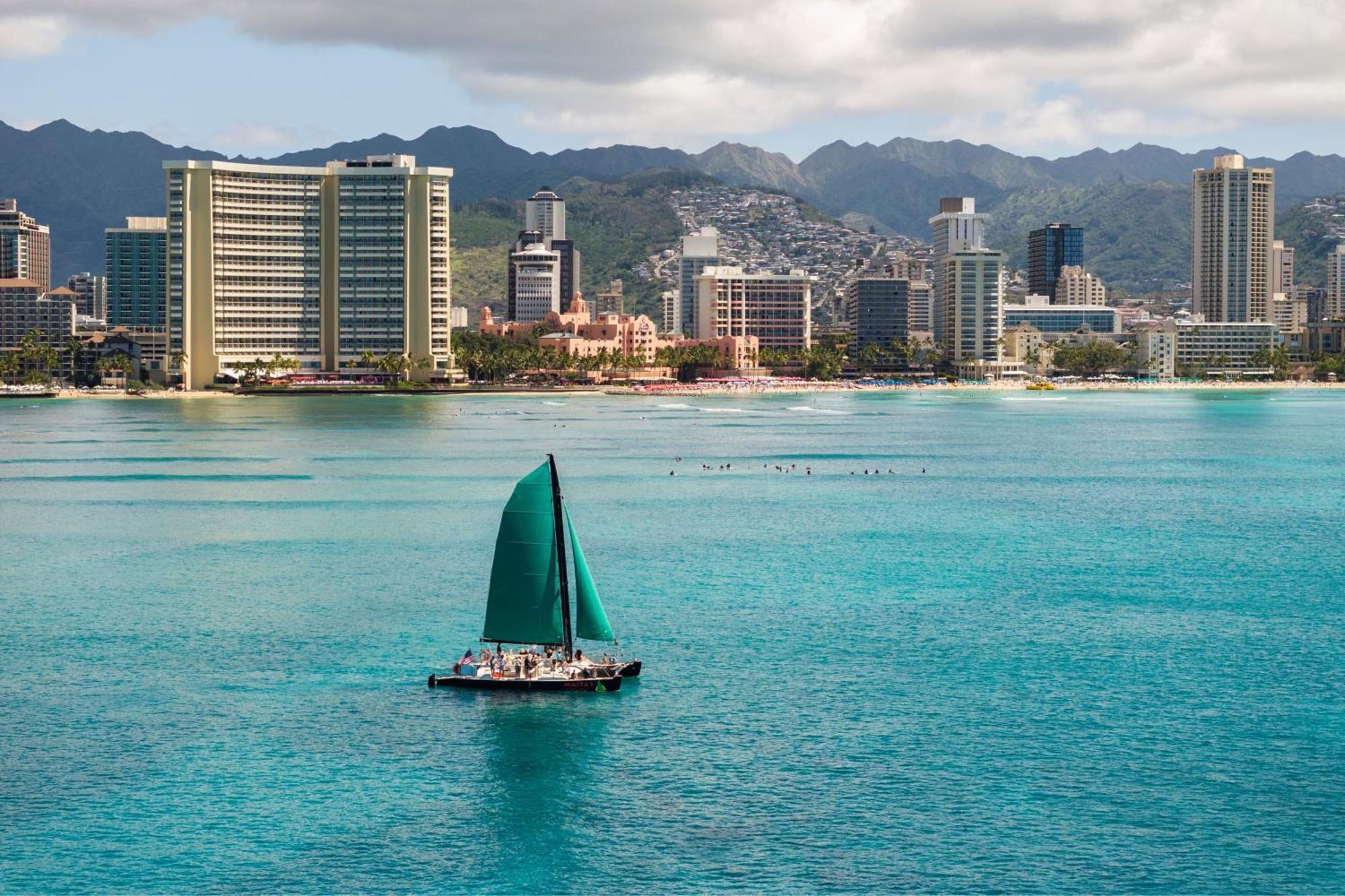 The Royal Hawaiian, A Luxury Collection Resort, Waikiki Гонолулу Экстерьер фото